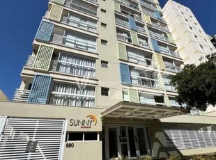 Apartamento com 1 quarto para alugar na rua duque de caxias, 880, bosque, campinas, 47 m2 por r$ 4.000