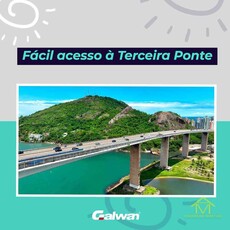 Apartamento com 3 quartos à venda no bairro Praia da Costa, 106m²