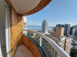 Apartamento para locação - 2 dorms, 1 suíte - vista maravilhosa para o mar!