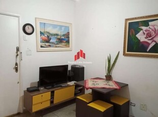 Apartamento para venda em são vicente, gonzaguinha, 1 dormitório, 1 banheiro, 1 vaga