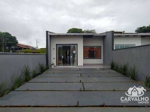 Casa com 3 dormitórios para alugar, 76 m² por r$ 2.553/mês - incluso (iptu, lixo e garantia) itajuba - barra velha/sc (incluso iptu, lixo e garantia)