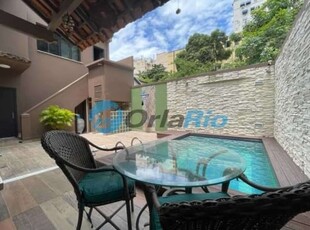 Casa com 3 quartos à venda na rua alegrete, laranjeiras, rio de janeiro, 211 m2 por r$ 2.600.000