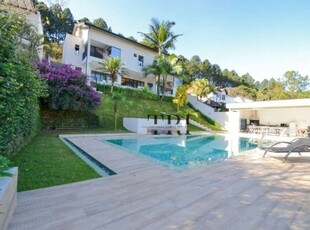 Casa com 4 dormitórios, 700 m² - venda por r$ 8.500.000,00 ou aluguel por r$ 35.727,00/mês - residencial dez (alphaville) - santana de parnaíba/sp
