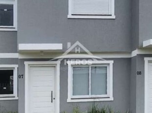 Casa em condomínio fechado com 2 quartos à venda na estrada costa gama, 5146, hípica, porto alegre por r$ 249.900