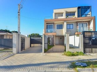 Casa em condomínio fechado com 3 quartos à venda na rua menino jesus, 650, xaxim, curitiba, 145 m2 por r$ 790.000