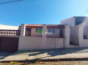 Casa para venda em ponta grossa, contorno, 3 dormitórios, 1 banheiro, 2 vagas