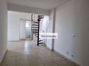 Cobertura com 1 dormitório para alugar, 146 m² por r$ 2.829,00/mês - jabaquara (zona sul) - são paulo/sp
