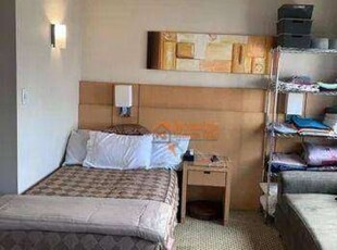 Flat com 1 dormitório à venda, 35 m² por r$ 181.050,00 - centro - guarulhos/sp