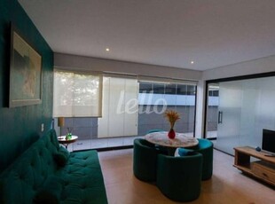 Flat com 2 quartos para alugar na rua capote valente, --, pinheiros, são paulo, 120 m2 por r$ 8.000