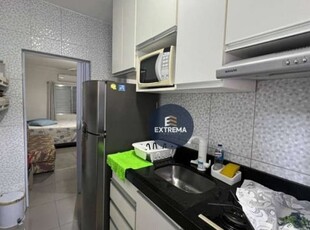 Kitnet com 1 dormitório à venda, 26 m² por r$ 179.000 - vila guilhermina - praia grande/sp