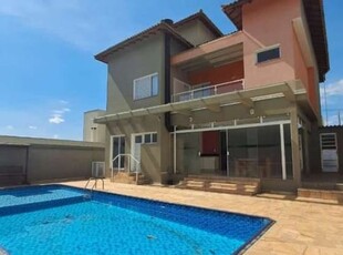 Linda casa para locação no capital ville com fino acabamento e piscina canil r$12.000.00