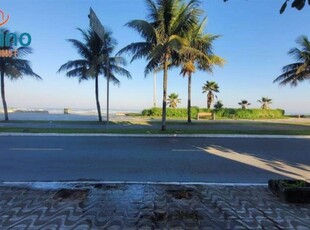 Lindo kitão frente mar, pé na areia, com elevador na praia do caiçara, apenas r$190.000, à vista ou r$195.000,00 pelo bancos