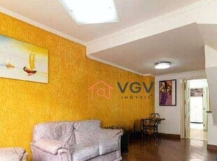 Sobrado com 3 dormitórios à venda, 120 m² por r$ 530.000,00 - vila caraguatá - são paulo/sp