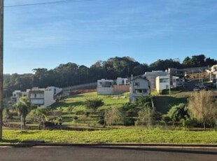 Terreno em condomínio fechado à venda no colônia dona luíza, ponta grossa , 347 m2 por r$ 330.000