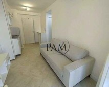 Apartamento com 1 dormitório para alugar, 31 m² por R$ 3.500,00/mês - Pinheiros - São Paul