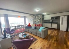 Flat com 1 quarto para alugar na rua castilho, 155, brooklin, são paulo, 67 m2 por r$ 4.200