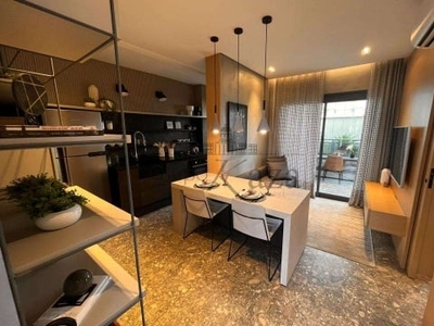 Apartamento com 1 quarto à venda na rodovia presidente dutra, jardim aquárius, são josé dos campos, 45 m2 por r$ 470.000