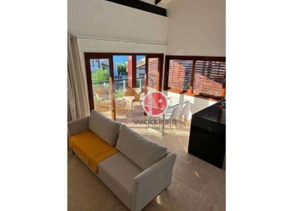 Apartamento com 2 dormitórios, 76 m² - venda por r$ 450.000,00 ou aluguel por r$ 3.500,00/mês - taíba - são gonçalo do amarante/ce