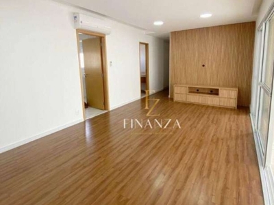 Apartamento com 3 dormitórios, 116 m² - venda por r$ 1.150.000,00 ou aluguel por r$ 6.529,43/mês - condomínio le chateau frontenac - indaiatuba/sp