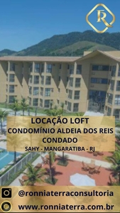 Apartamento em Sahy, Mangaratiba/RJ de 34m² 1 quartos para locação R$ 2.100,00/mes