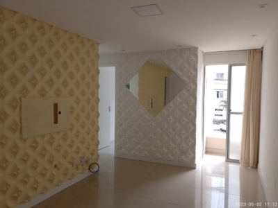 Apartamento excelente à venda, 2/4 e 43m², condomínio, infraestrutura, caji - lauro de freitas/ba.