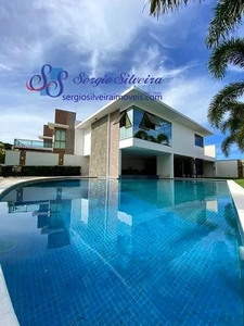 Belíssima casa no Eusébio com 3 suítes, piscina privativa.