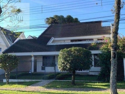 Casa à venda, 360 m² por r$ 2.140.000,00 - água verde - curitiba/pr