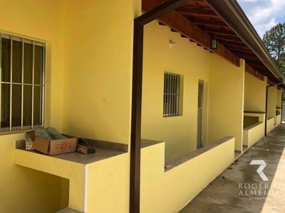 Casa com 1 dormitório para alugar, 60 m² por r$ 900,00/mês - santa inês - mairiporã/sp