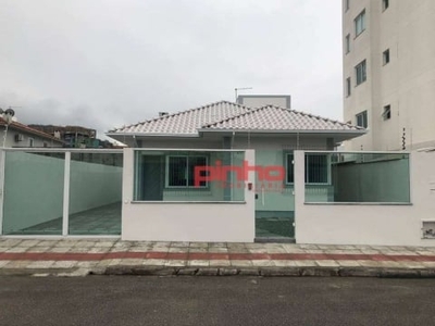 Casa com 3 dormitórios para alugar, 93 m² por r$ 3.765,27/mês - pagani - palhoça/sc