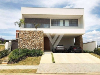 Casa com 4 dormitórios à venda, 460 m² por r$ 3.300.000,00 - alphaville nova esplanada - votorantim/sp