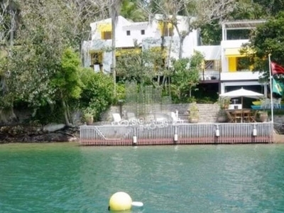 Casa em condomínio fechado com 3 quartos à venda na avenida do canto, 120, pontal (cunhambebe), angra dos reis, 300 m2 por r$ 8.000.000