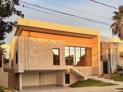 Casa nova à venda no condomínio alphaville 1, bairro jardim itália - cuiabá/mt