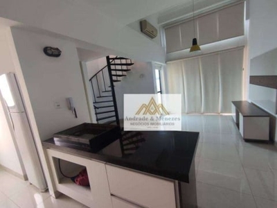 Cobertura com 1 dormitório à venda, 77 m² por r$ 350.000,00 - centro - ribeirão preto/sp