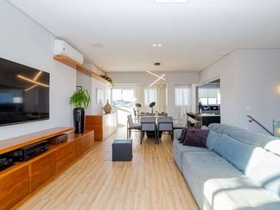 Cobertura com 3 dormitórios à venda, 141 m² por r$ 1.350.000,00 - cabral - curitiba/pr