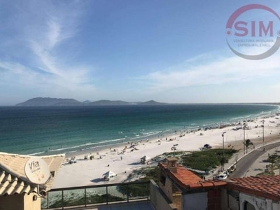 Cobertura com 7 dormitórios à venda, 400 m² no centro - cabo frio/rj