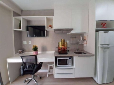 Loft com 1 dormitório para alugar, 25 m² por r$ 3.682,00/mês - moema - são paulo/sp