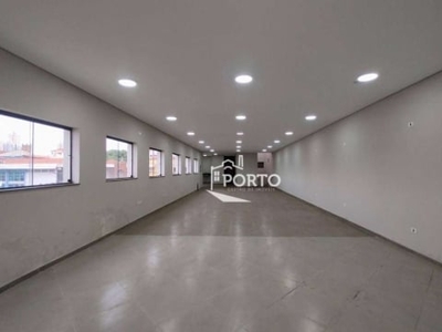 Salão para alugar, 185 m² - centro - piracicaba/sp