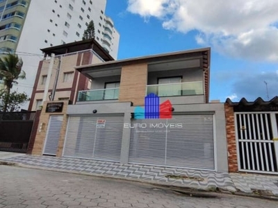 Sobrado com 2 dormitórios à venda, 68 m² por r$ 300.000,00 - ocian - praia grande/sp