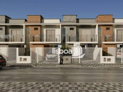 Sobrado de esquina com 3 dormitórios à venda, 104 m² por r$ 720.000 - dom bosco - itajaí/sc