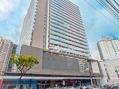 Studio com 1 dormitório, 33 m² - venda por r$ 325.000,00 ou aluguel por r$ 1.958,20/mês - centro - juiz de fora/mg