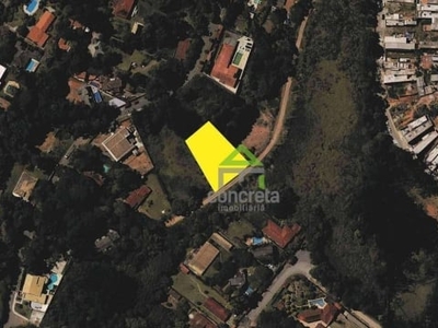 Terreno à venda, 1420 m² por r$ 350.000 - granja viana - cotia/sp