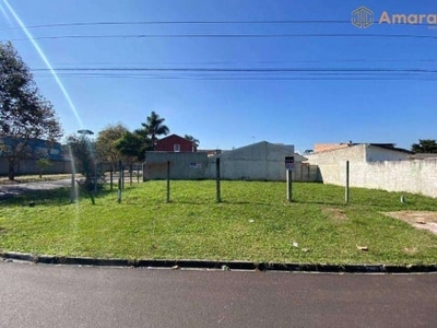 Terreno à venda, 261 m² por r$ 235.000,00 - cidade industrial - curitiba/pr