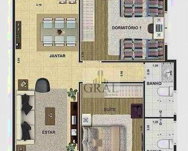 Apartamento à venda, 59 m² por R$ 399.000,00 - Vila Euro - São Bernardo do Campo/SP