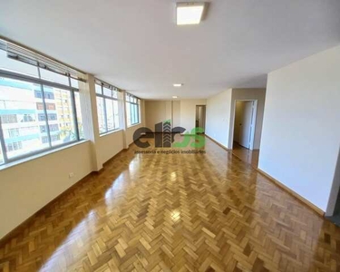 Apartamento amplo, SEMI MOBILIADO, 04 dormitórios, 01 suíte, 220m² p/ locação por R$4.300