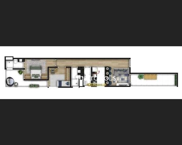 Apartamento com 2 dormitórios à venda, 51 m² por R$ 399.000,00 - Campestre - Santo André/S