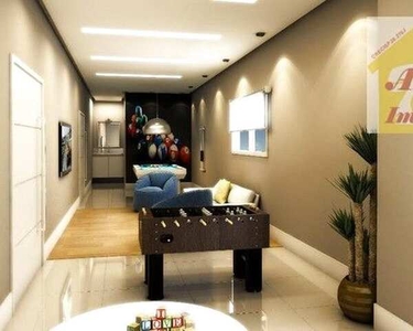 Apartamento com 2 dormitórios à venda, 55 m² por R$ 399.000,00 - Vila Caiçara - Praia Gran