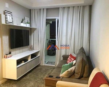 Apartamento com 2 dormitórios à venda, 59 m² por R$ 403.000,00 - Vila Matias - Santos/SP