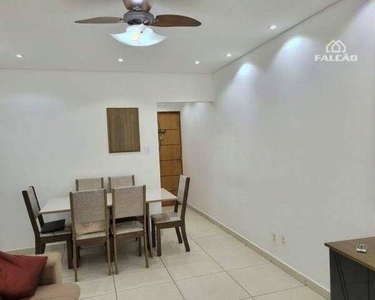 Apartamento com 2 dormitórios à venda, 67 m² por R$ 435.000 - Gonzaga - Santos/SP
