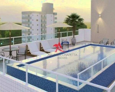 Apartamento com 2 dormitórios à venda, 69 m² por R$ 407.968,00 - Vila Guilhermina - Praia