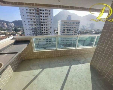 Apartamento com 2 dormitórios à venda, 70 m² por R$ 405.000 - Canto do Forte - Praia Grand